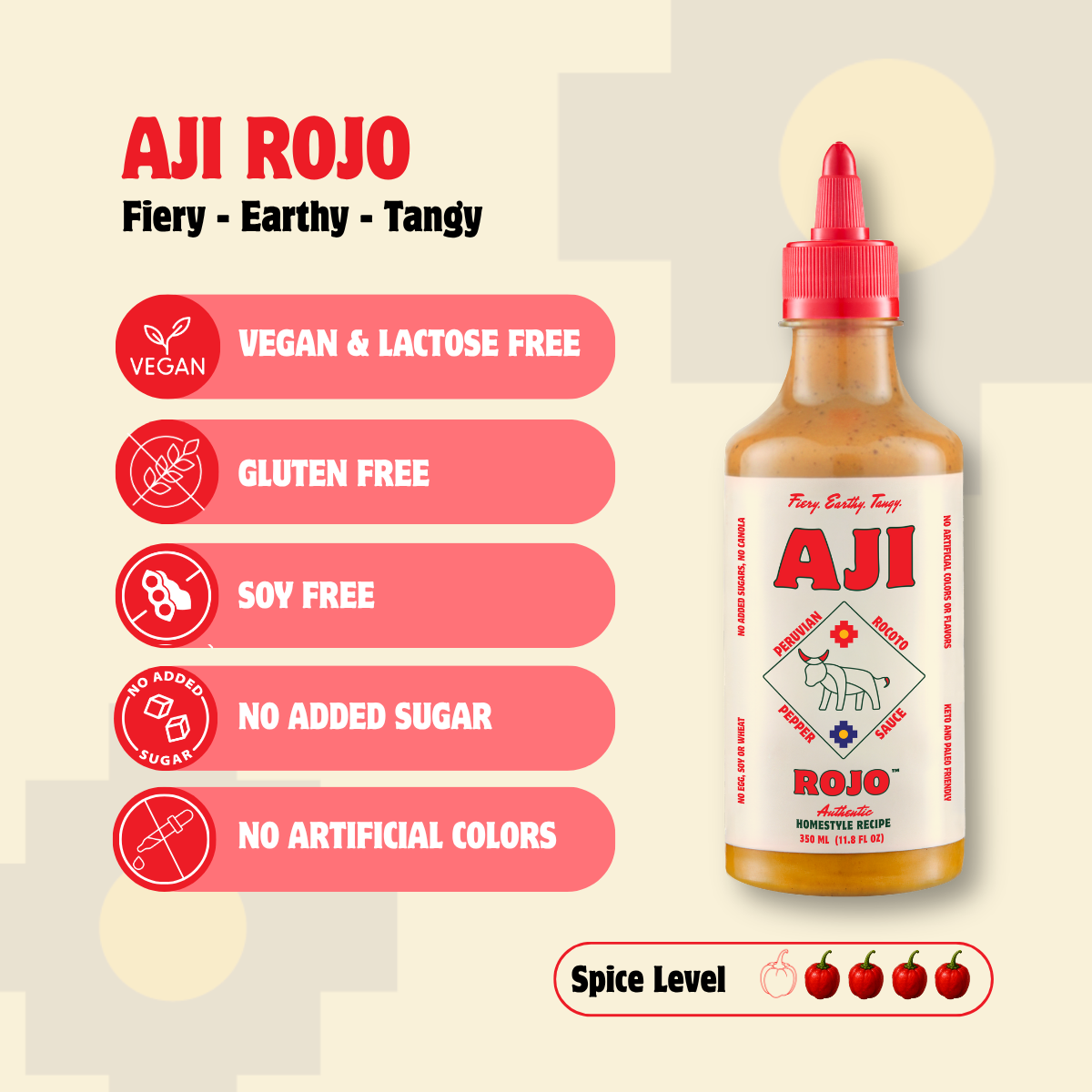 Aji Rojo Sauce - Rocoto Pepper - 350ml