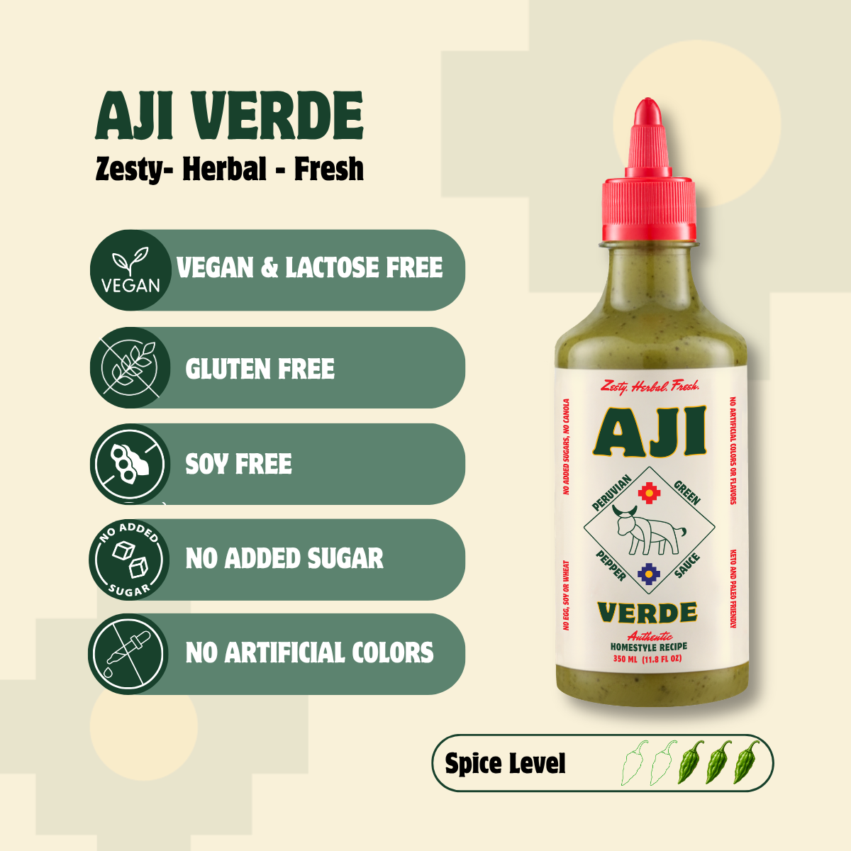 Aji Verde Sauce - Aji Limo Pepper - 350ml