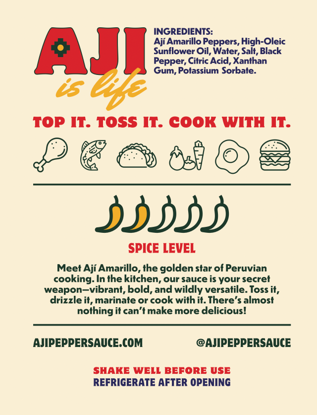 Aji Amarillo Sauce - 350ml