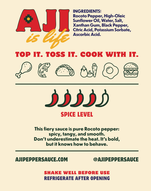 Aji Rojo Sauce - 350ml