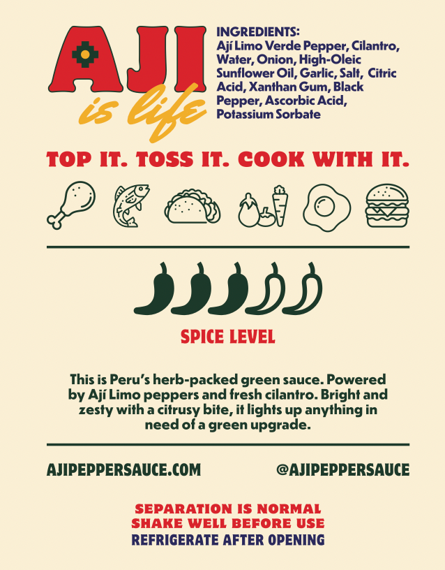 Aji Verde Sauce - 350ml